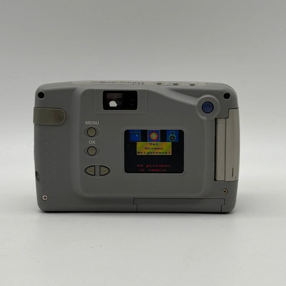 HP PhotoSmart C30 Digital Camera C5386A Silver 1MP Vintage Y2K Digicam TESTED